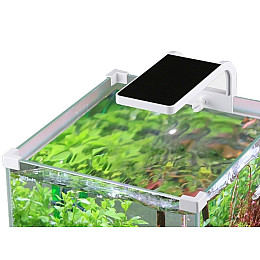 Світильник світлодіодний для нано акваріума Sunsun AD-150 16,5 см Біло-чорний (AD-150)