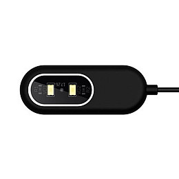 Светодиодный светильник для аквариума Collar Pico Tablet USB 6500K белый свет до 10 л Черный (15283)