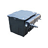Проточный фильтр для пруда Sunsun CBF-350 UV до 30 000 л Черный (CBF 350-UV)