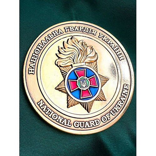 Монета Національної Гвардії України НГУ Collection 50 мм (hub_j0hkub)