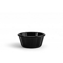 Соусник круглий One Chef 35 мл 56 мм Чорний 609002