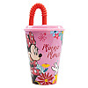Стакан для детей с трубочкой Stor Minnie Mouse 430 мл (74430)