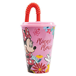 Стакан для детей с трубочкой Stor Minnie Mouse 430 мл (74430)