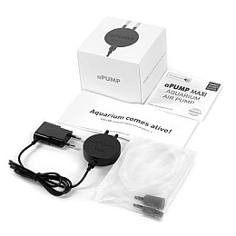 Компрессор  для аквариумов Collar Aqualighter aPUMP MAXI бесшумный до 200 л Черный (15275)