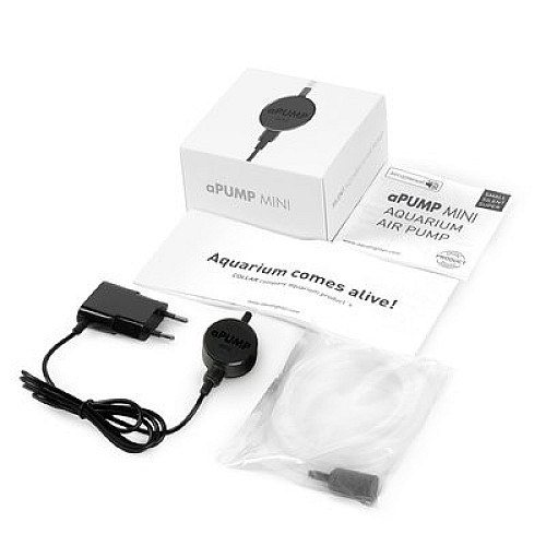 Компрессор для аквариумов Collar Aqualighter aPUMP MINI бесшумный до 40 л Черный (15276)