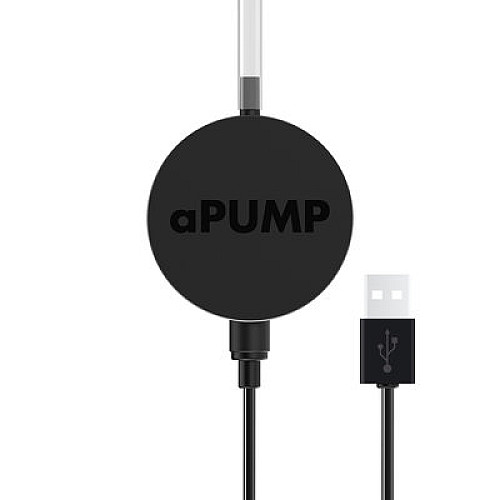 Компрессор для аквариумов Collar Aqualighter aPUMP USB 5V бесшумный до 100 л Черный (15278)