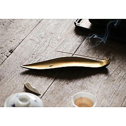 Керамічна підставка для аромапаличок Amber Хвиля 25x4.4x3.5 см 20650