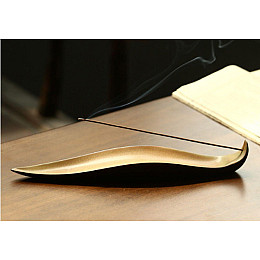 Керамічна підставка для аромапаличок Amber Хвиля 25x4.4x3.5 см 20650