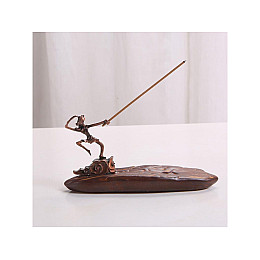 Керамічна підставка для аромапаличок Amber Великий Мудрець 14x4x7.5 см 20646