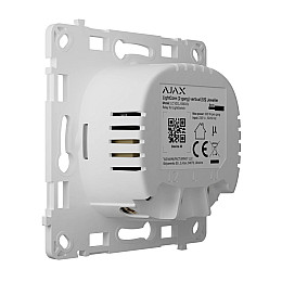 Реле для двухклавишного выключателя Ajax LightCore 2-gang vertical