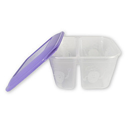 Контейнер харчовий Plastic's Craft 0,8 л Лаванда 2000182397170