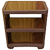 Етажерка Plastic's Craft Ротанг 3-секційна Коричневий 52х30х58 см 2000181188892