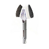 Щітка з дозатором для миття посуду UKC Dish Wand Scrub Drush 2в1 Сірий