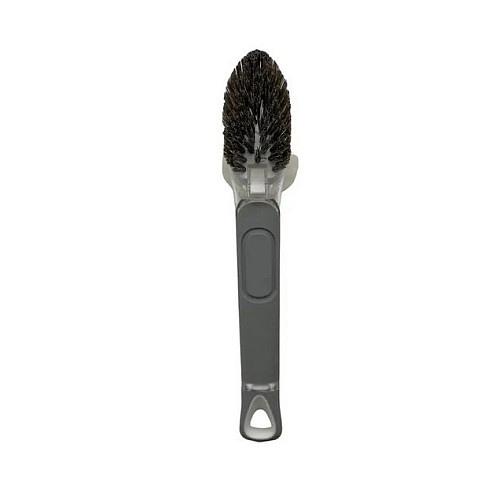 Щітка з дозатором для миття посуду UKC Dish Wand Scrub Drush 2в1 Сірий