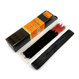 Благовоння з дерев'яною підставкою Tulasi Stress Relief 40 аромапаличок (DN34399)