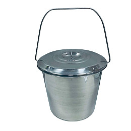 Ведро с крышкой A-PLUS 0389 10 л 23095