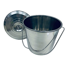 Ведро с крышкой A-PLUS 0390 15 л 23097