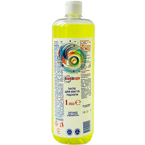 Средство для мытья пола Super Bright НПП 1 л (90693081)