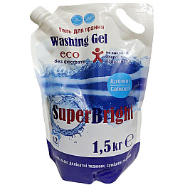 Гель для стирки Super Bright 1.5 кг (90702480)