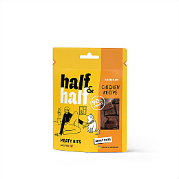 Лакомство для котов Half&Half Meaty Bits Adult со вкусом курицы 50 г (246898)