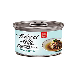 Вологий додатковий корм для котів Cherie Natural Kitty Broth Series Тунець у бульйоні 80 г (CHT21044)