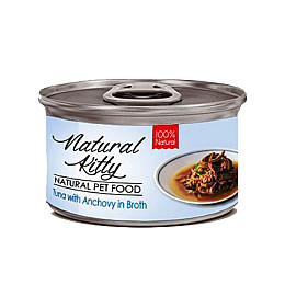 Вологий корм для котів Cherie Natural Kitty Broth Series Тунець з анчоусами 80 г (CHT20035)