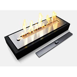 Камин в защитном корпусе Алаид Gloss Fire Style 400 K отдельно стоящий биокамин