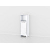 Пенал с полкой и дверцой Forte Wilmer 950x300x300 Белый