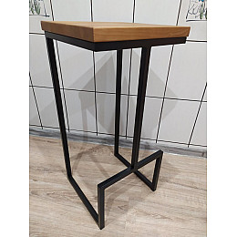 Барний стілець GoodsMetall в стилі ЛОФТ 750х350х350 "Портер"