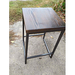 Полубарний стілець GoodsMetall в стилі ЛОФТ 650х350х350 БС226