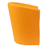 Кресло Richman Бум Единица 650 x 650 x 800H см Zeus Deluxe Orange Оранжевое
