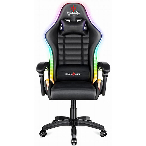 Комп'ютерне крісло Hell's HC-1003 LED RGB