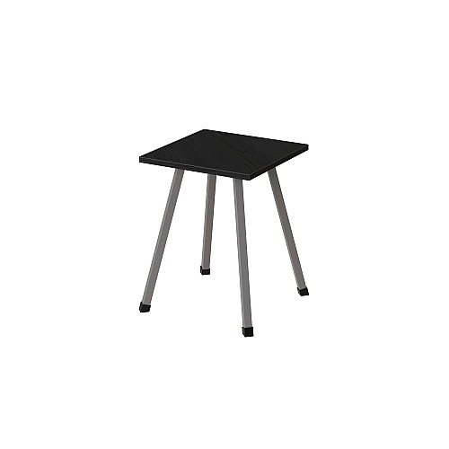 Табурет кухонный Ferrum-decor 430x320x320 Серый металл ДСП Сосна Кембра 16 мм (TAB017)