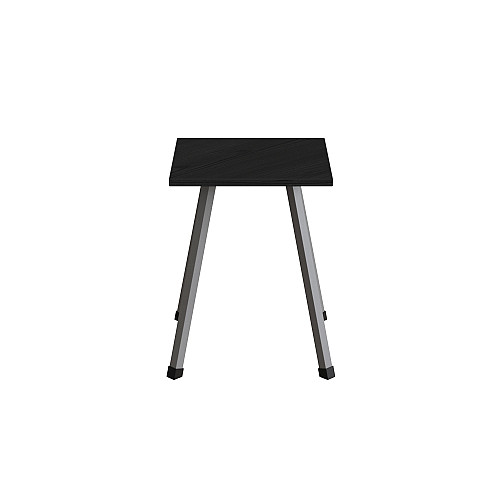 Табурет кухонный Ferrum-decor 430x320x320 Серый металл ДСП Сосна Кембра 16 мм (TAB017)