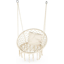 Садові гойдалки Boho Outtec XXL бежевий