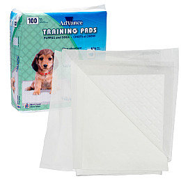Пеленка для собак суперабсорбент с индикацией Advance Dog Training Pads 59.6 х 59.6 см 1 шт Белый (76484189104)