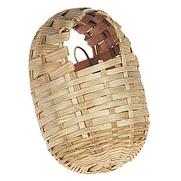 Гнездо для экзотическиx птиц Flamingo Breeding Nest Willow Exotic 12х10 см Бежевый (5400274256656)