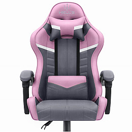 Компьютерное кресло Hell's Chair HC-1004 PINK-GREY