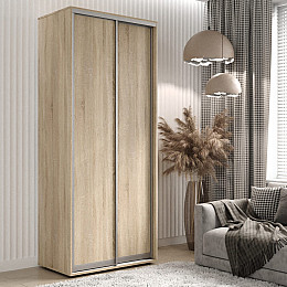 Двухдверный шкаф-купе ViAnt 1-4 90x45x220 Дуб сонома (9372)