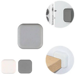 Стоппер настенный Little bean Графитовый