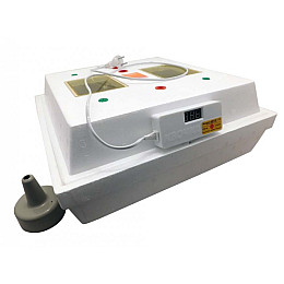 Інкубатор для яєць Квочка МІ-30-1-Е з терморегулятором на 80 яєць з перекатом яєць ламповий