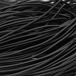 Эластичный шнур резинка усиленный Студия Комфорта 4мм Черный (1м)