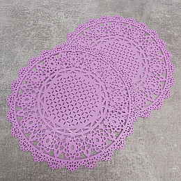 Подставка під гаряче 2 шт Stenson 886 фіолетова