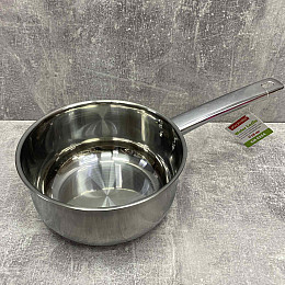 Ковш з нержавіючої сталі без кришки 18 см. 1 л Kamille KM-4354