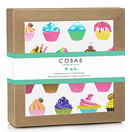 Непромокаємий наматрацник 70х120 см CAKES COSAS рожевий