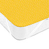 Непромокаемый наматрасник 70х120 см DOTS MUSTARD COSAS Горчичный