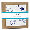 Непромокаемый наматрасник 70х120 см SHEEP COSAS Белый