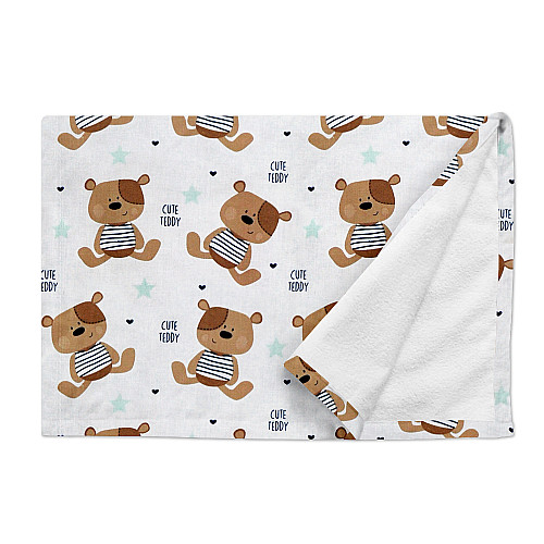 Непромокаємий наматрацник 70х120 см TEDDY BEAR COSAS Бежевий