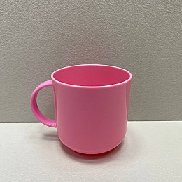 Чашка пластиковая 8,3х8,5 см Полимербыт ПБ-154 розовый