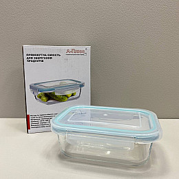 Контейнер харчовий скляний 370 мл A-PLUS 4015